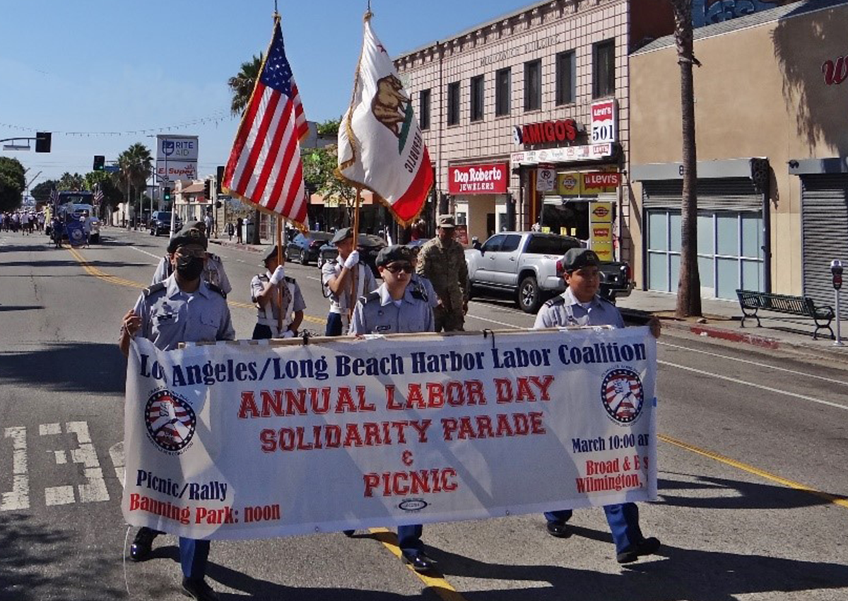 Garfield HS JROTC Parade