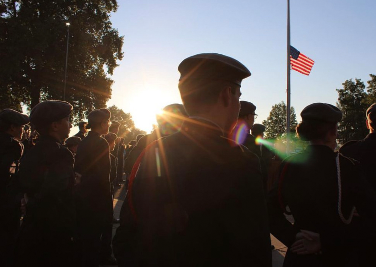 Beaver Bobcat JROTC Battalion Remembers 1a
