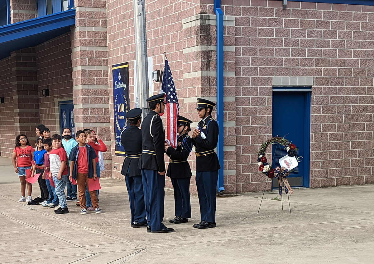 Berrera elementary Veterans Day