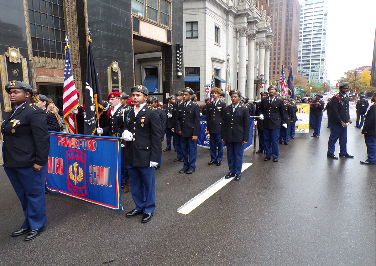Frankford HS JROTC Veterans Day