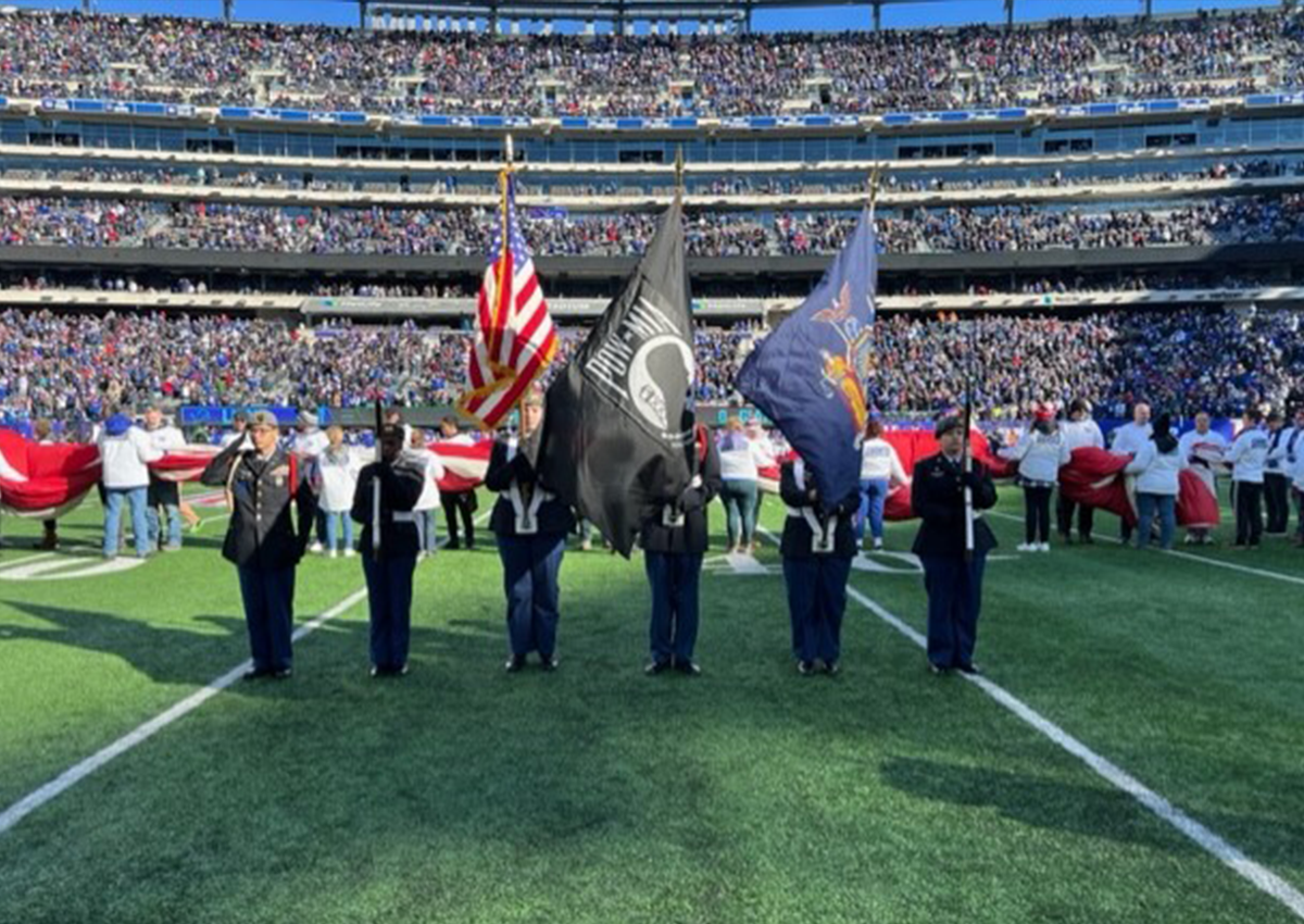 New York Giants Color Guard