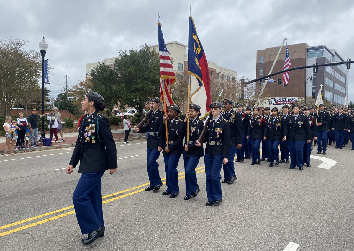 North Brunswick JROTC Veterans Day