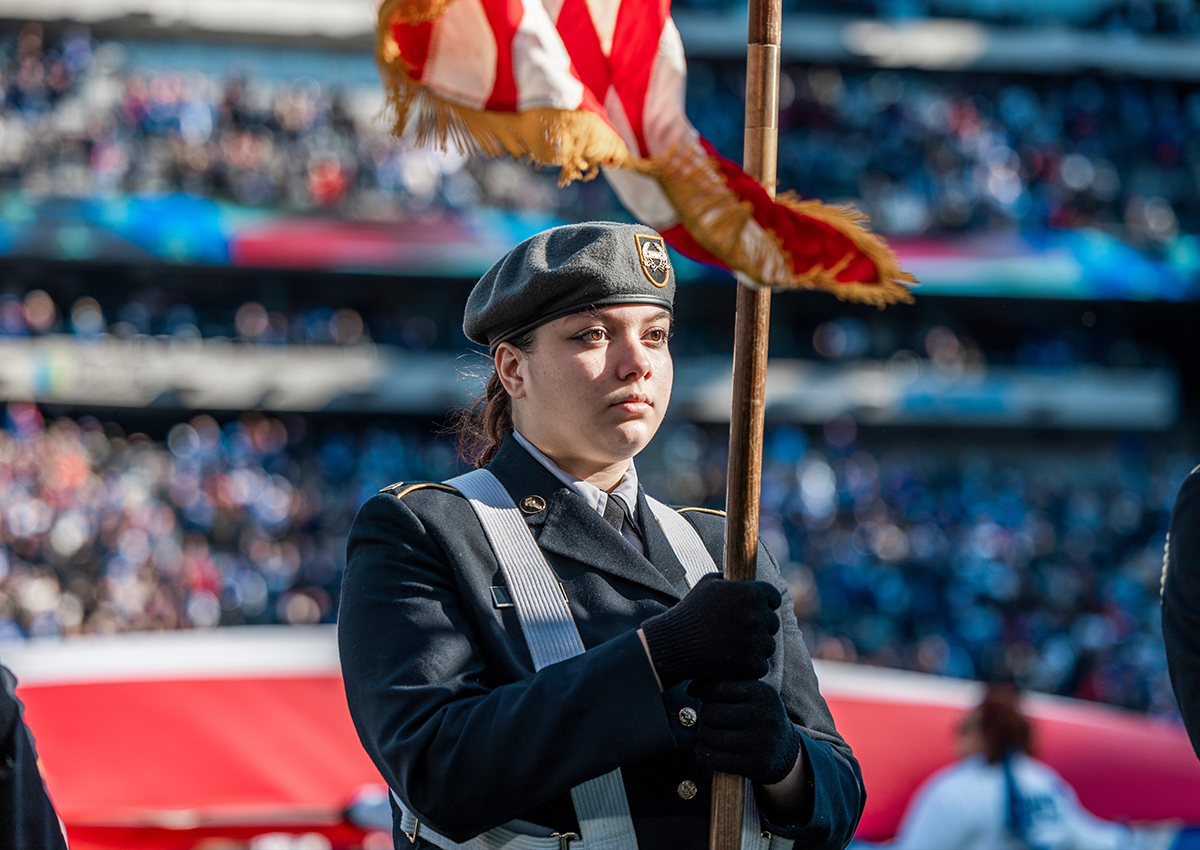 Northeast Color Guard Giants Game