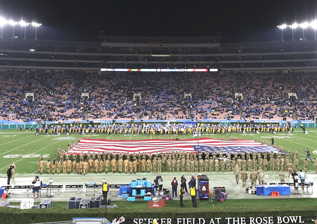 UCLA Rose Bowl Flag