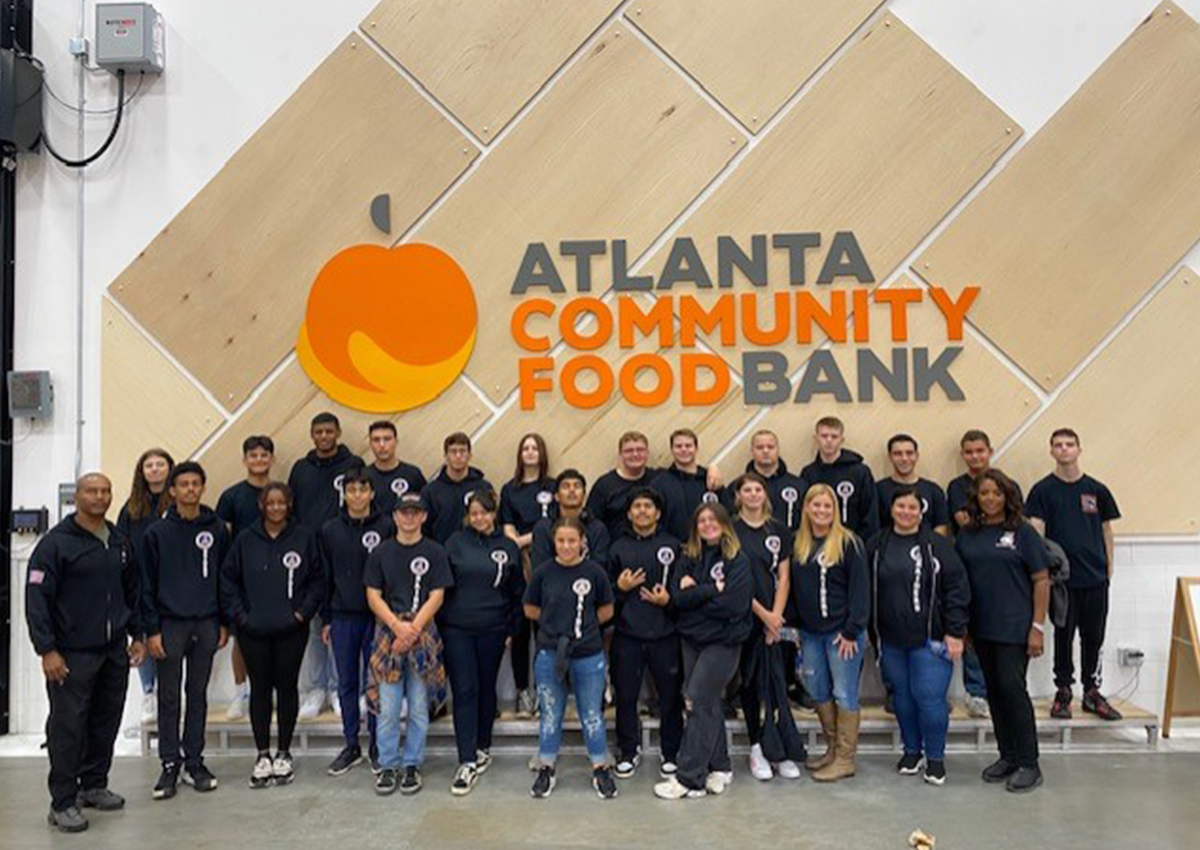 Alexander HS Service Learning Food Bank