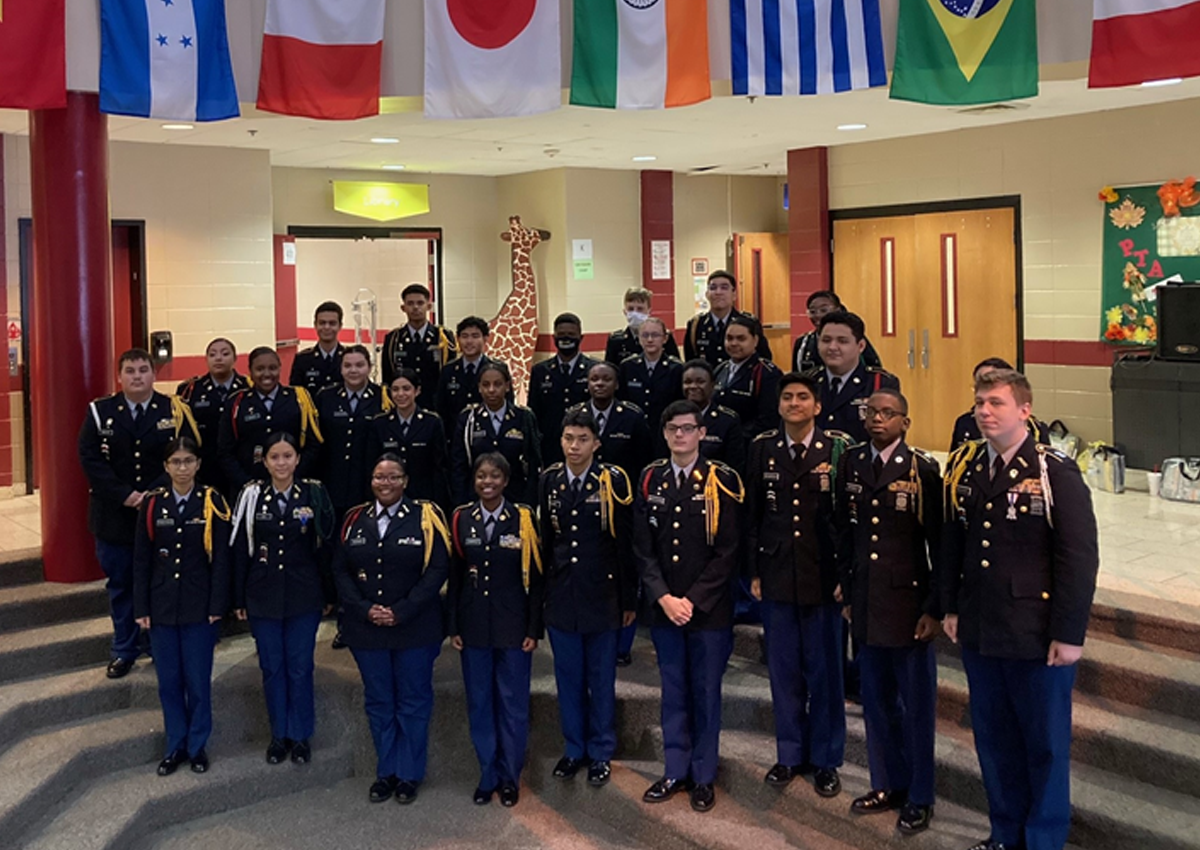 Columbia HS JROTC Junior Achievement