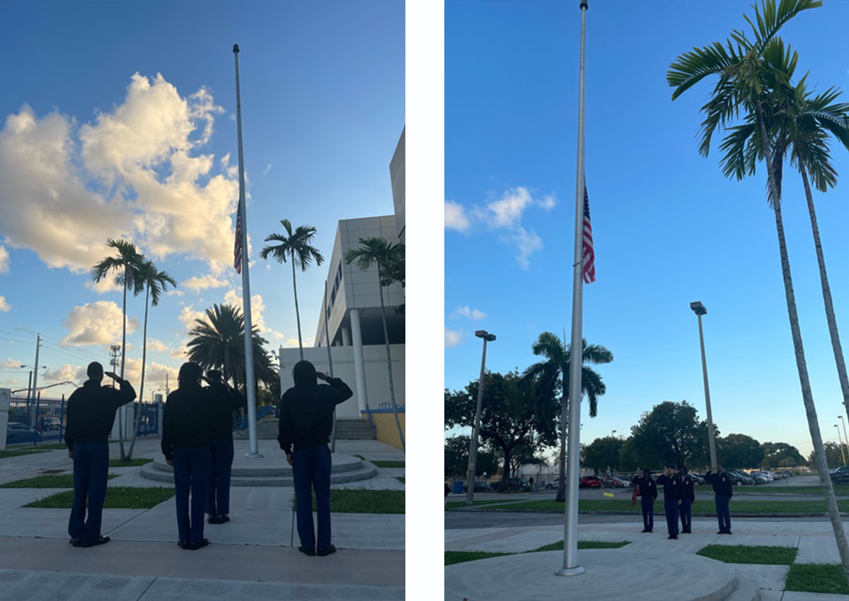 Miami Northwestern Senior High School - Pearl Harbor Remembrance Day
