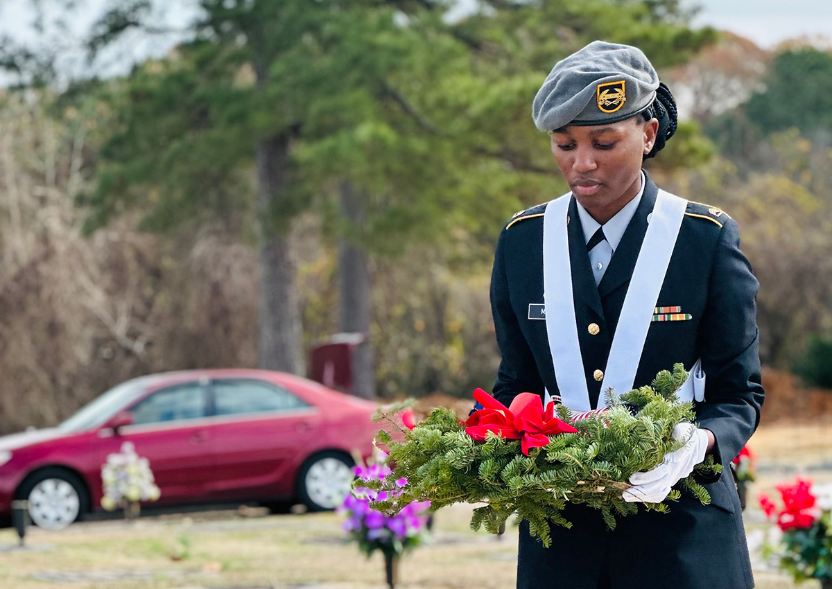 Southview HS JROTC Wreath Laying