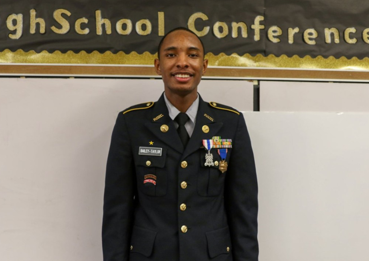 Cadet Kaheem Bailey-Taylor