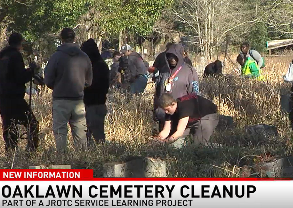 Mobile County Public Schools Cemetery Cleanup