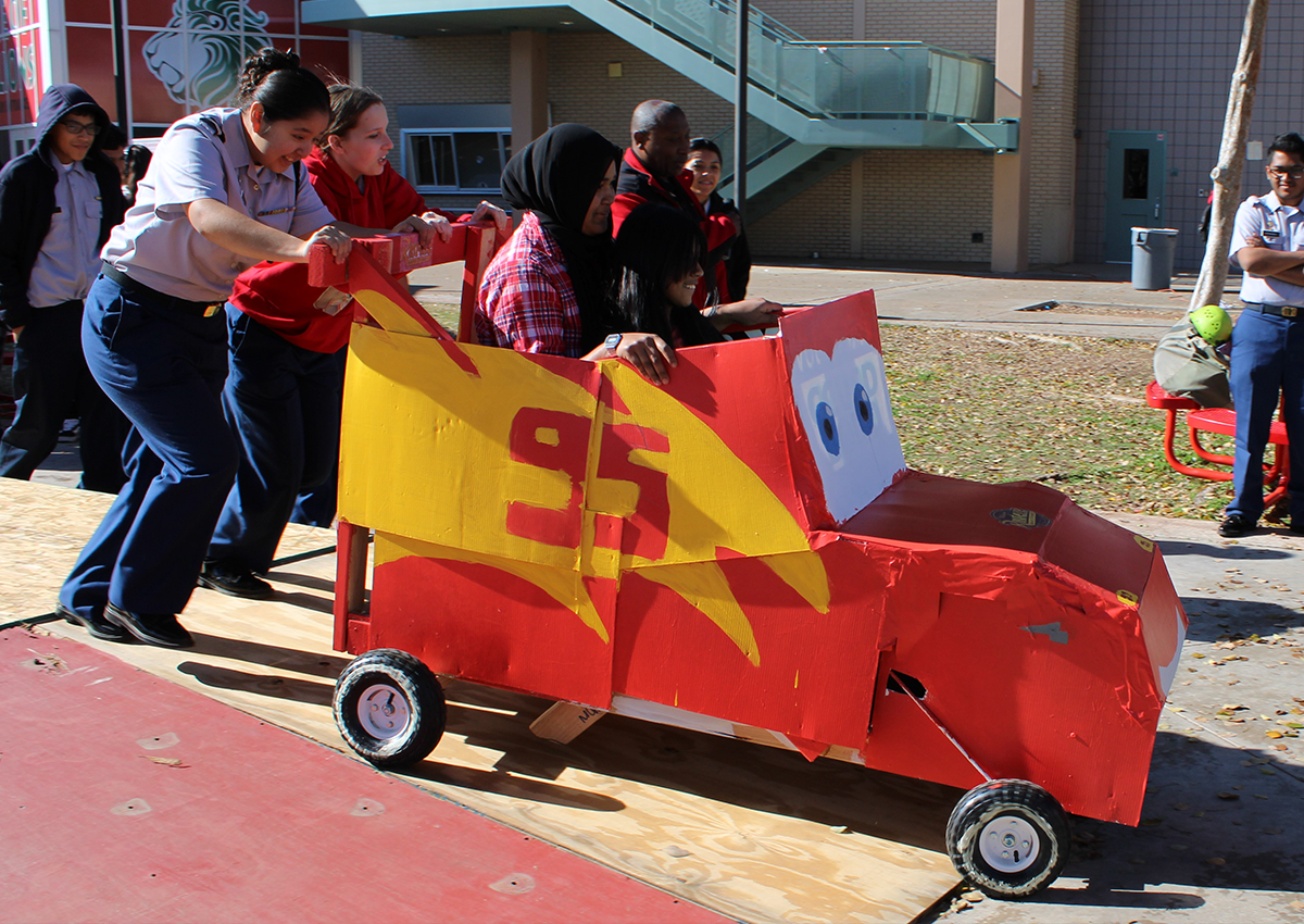 Alahambra JROTC Engineering Soap Box Derby