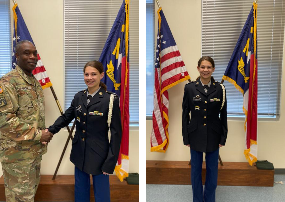 Cadet Month Palisades HS JROTC