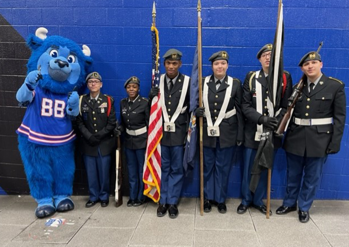 Northeast HS JROTC Color Guard
