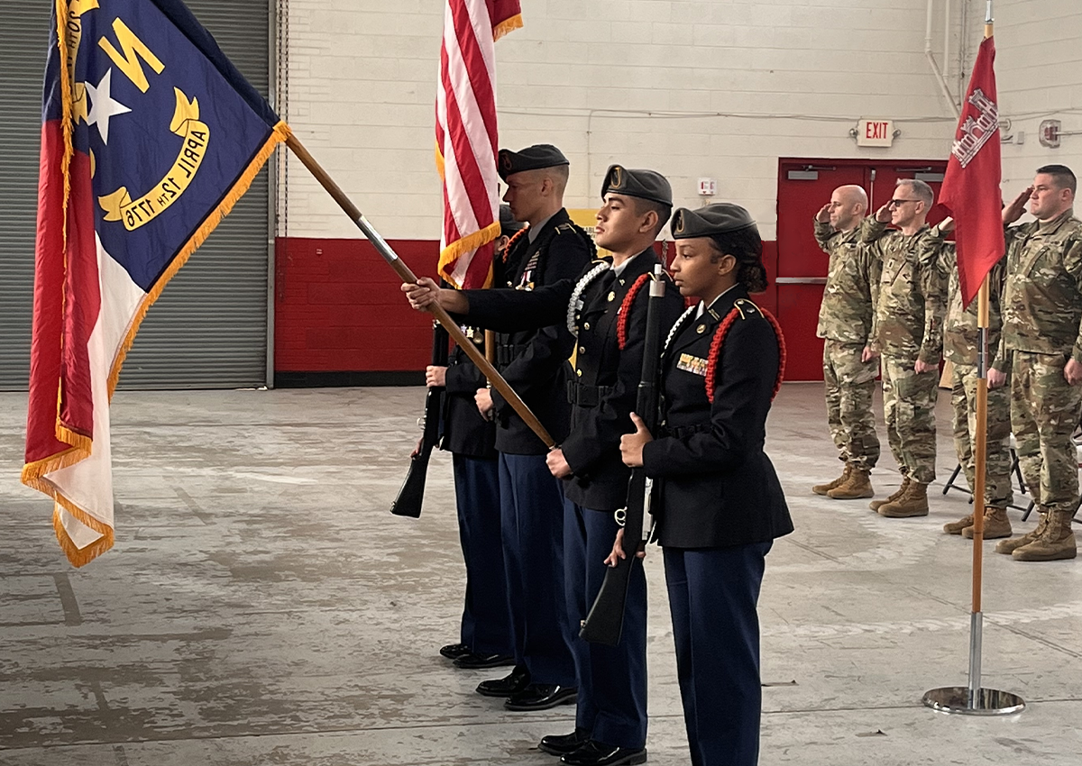 St Pauls High Color Guard website