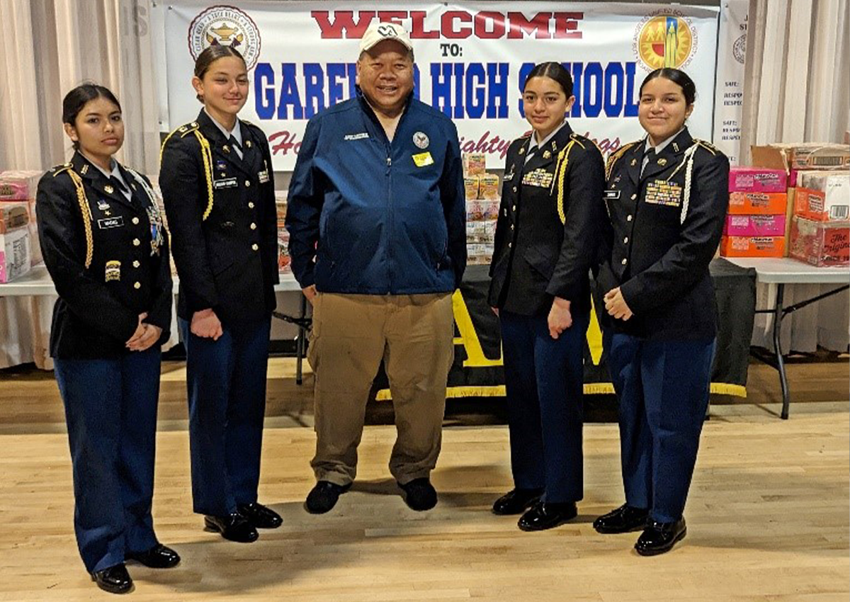 Garfield HS Army JROTC Soup Kitchen Hero