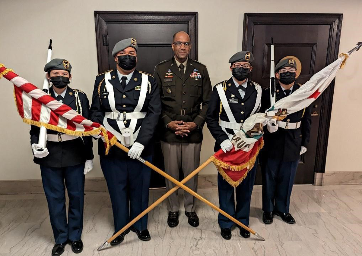 Garfield HS JROTC Color Guard