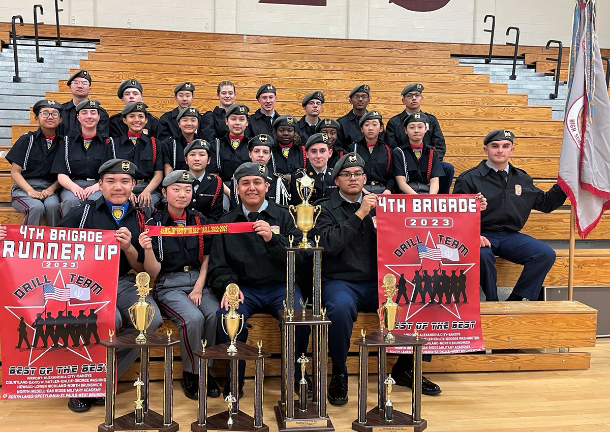 Howard HS JROTC Drill Team