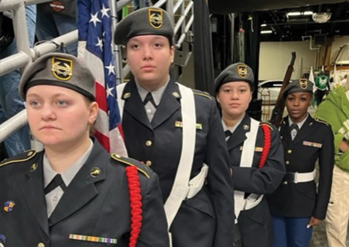 Northeast HS JROTC Color Guard Photo