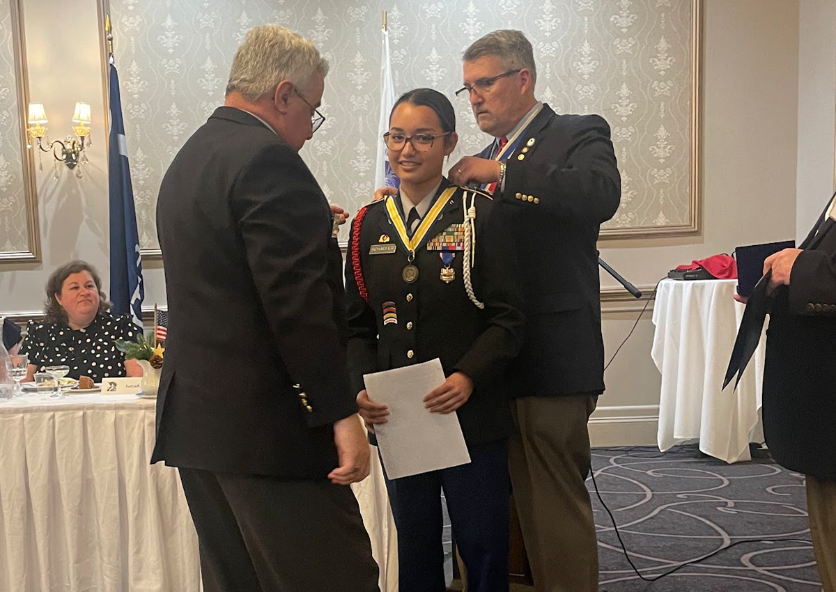 Hopewell HS JROTC Cadet Schaefer