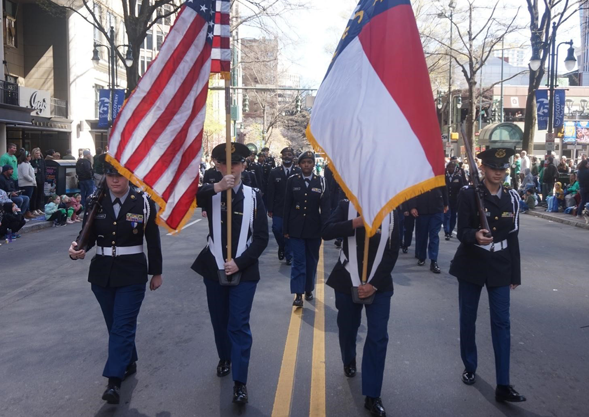 Palisades HS JROTC Parade