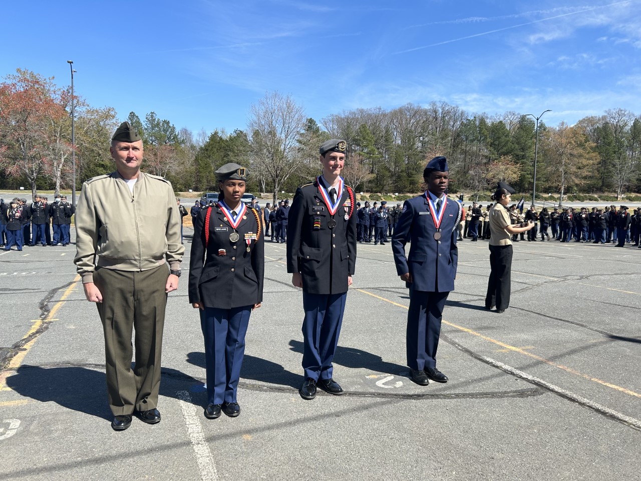 The Maverick Battalion Drill Team Placed in the CMS Drill Meet ...