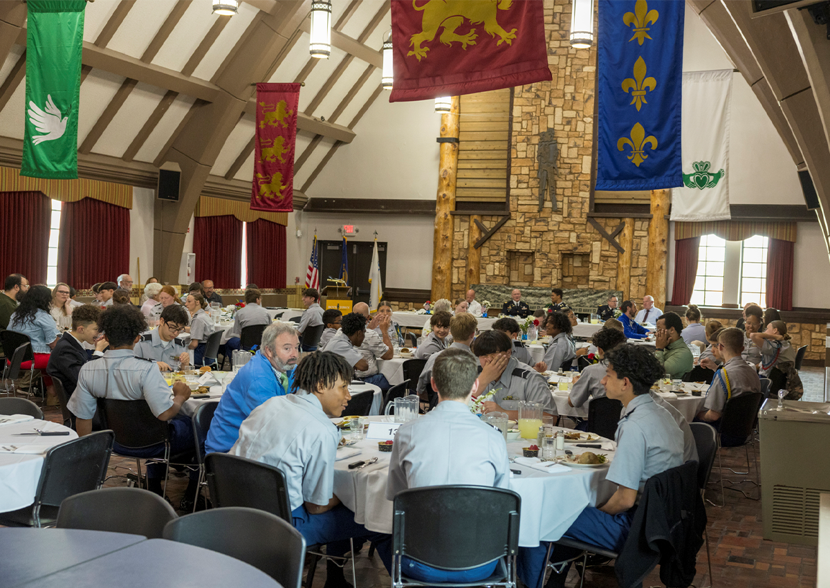 Boys Town Army JROTC Cowboy Battalion had its first Formal Award Banquet