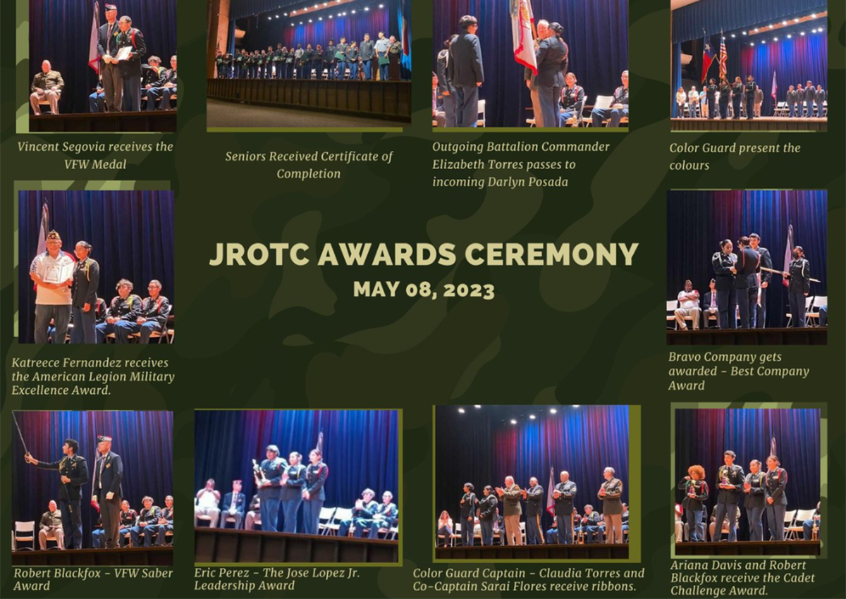 Skyline High School in Dallas, Texas, held their annual Award Ceremony