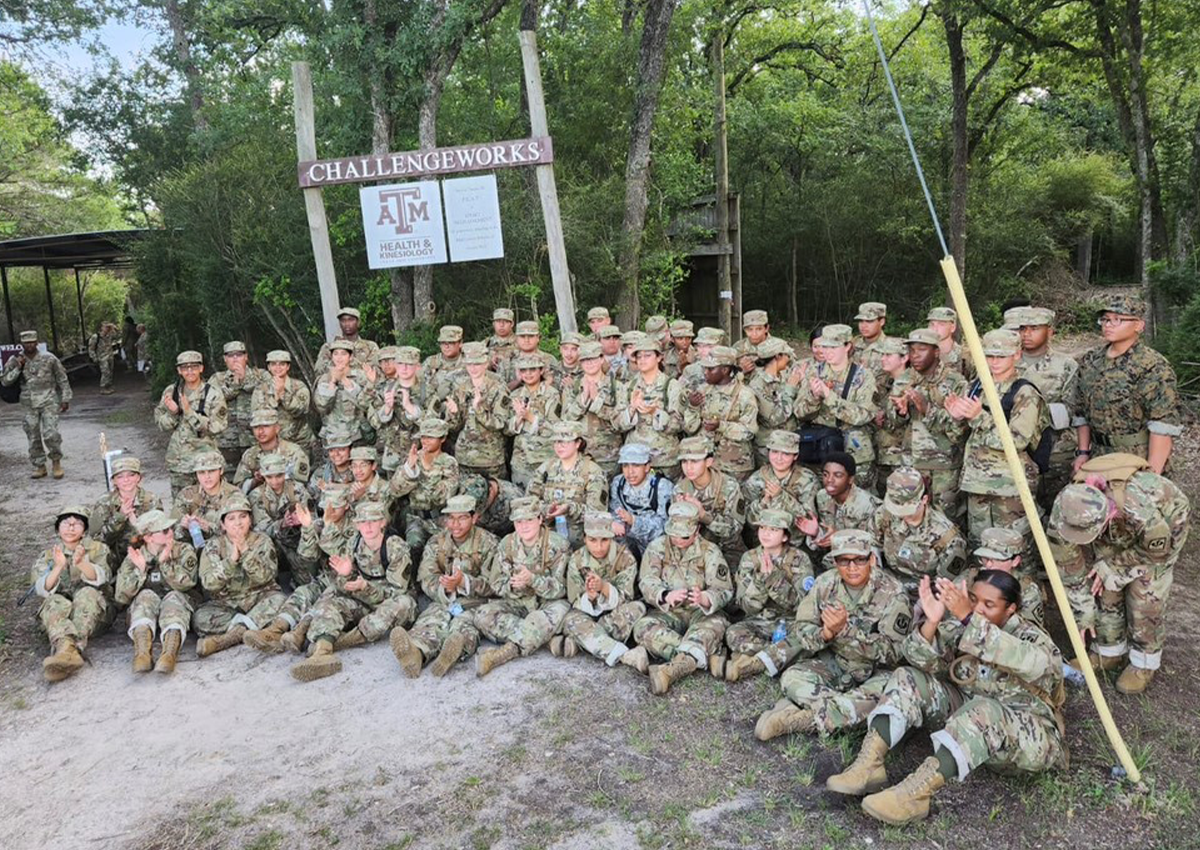 HISD JROTC Hybrid STEM Camp at Texas A&M