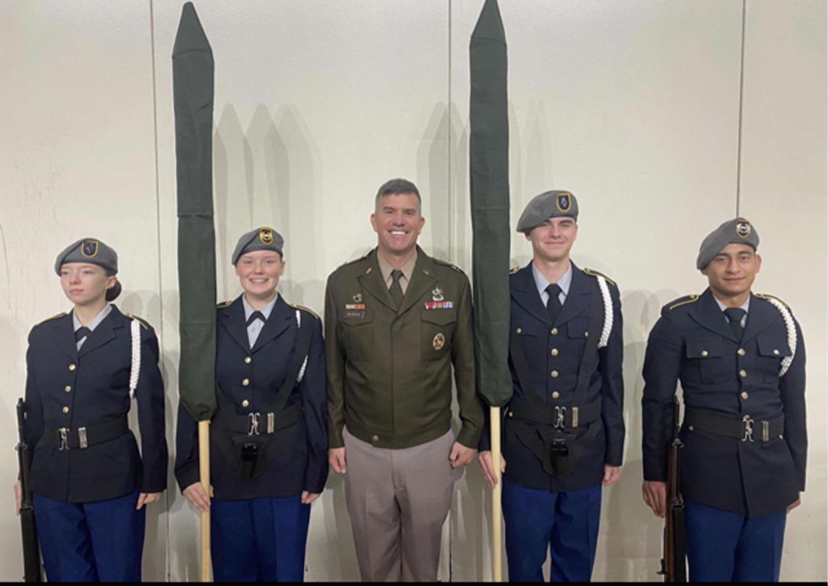 Ringgold Color Guard coined at Nationals