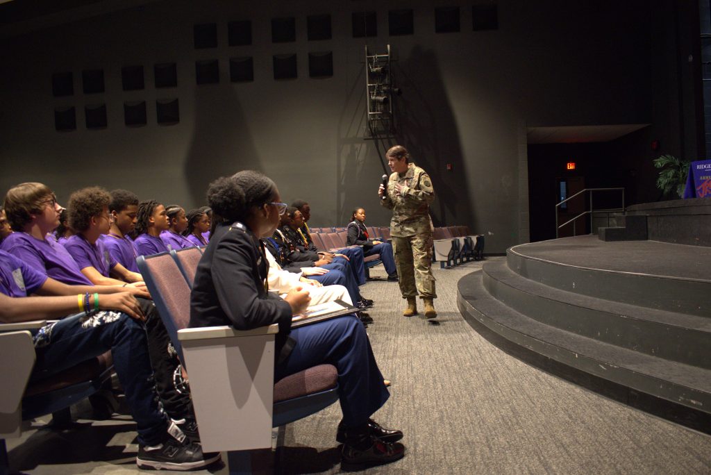LTG Gervais Speaking to Cadets