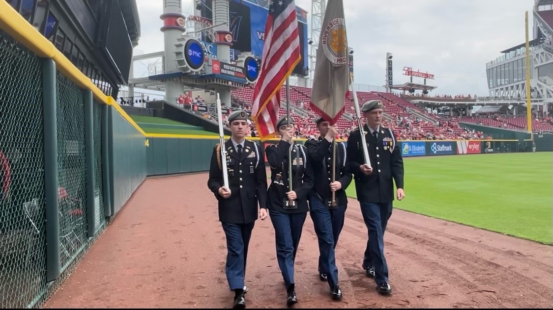 Riverside Color Guard Reds Game