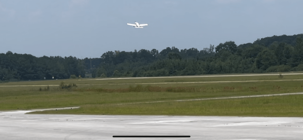 Cadet Jorja Means and Cadet Kennedi Holsey are the first Cadets that went airborne.