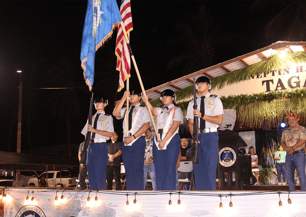 Taga Festival Color-Guard Team