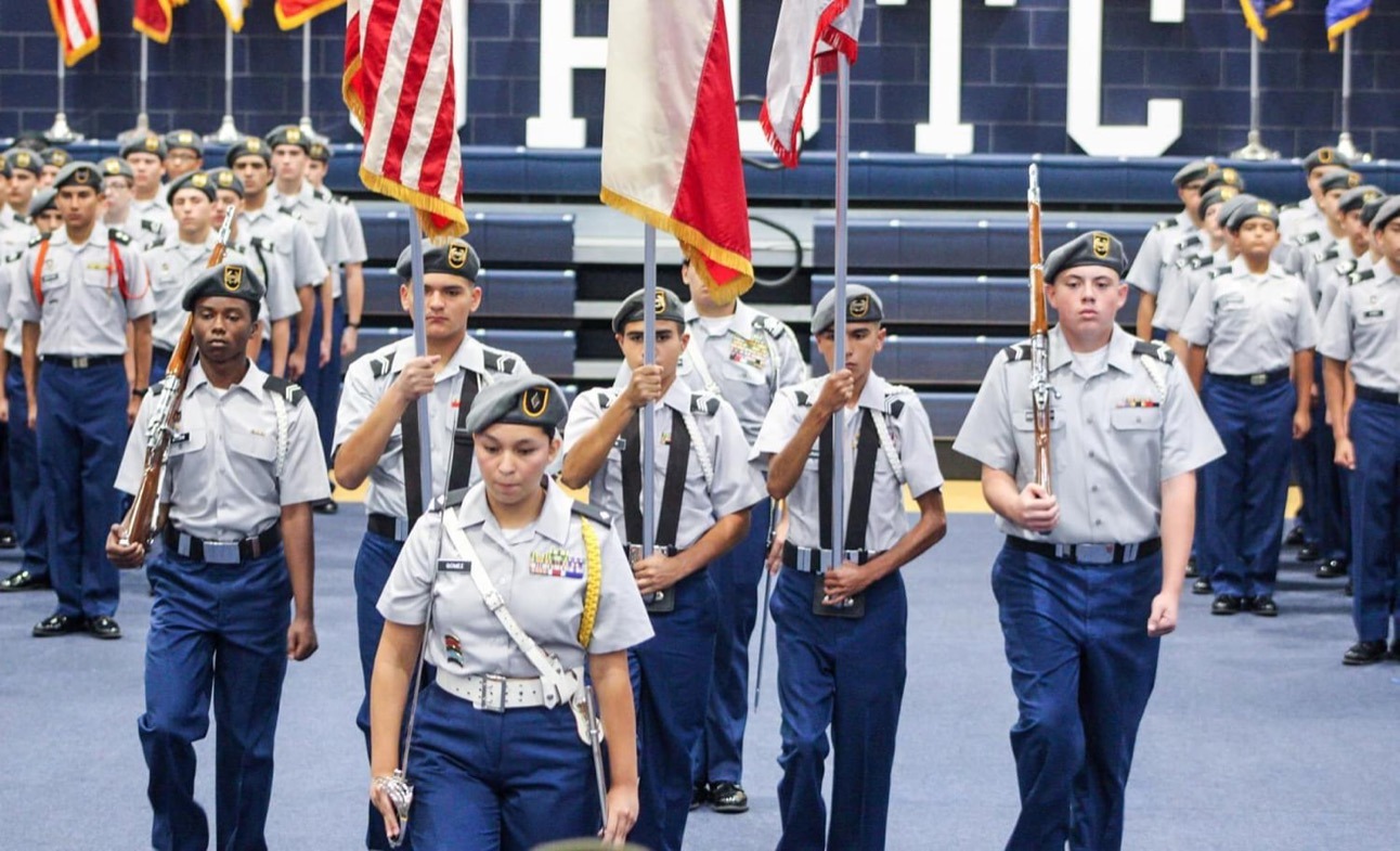 Central Catholic High School Army JROTC Annual Veterans Day Brigade ...