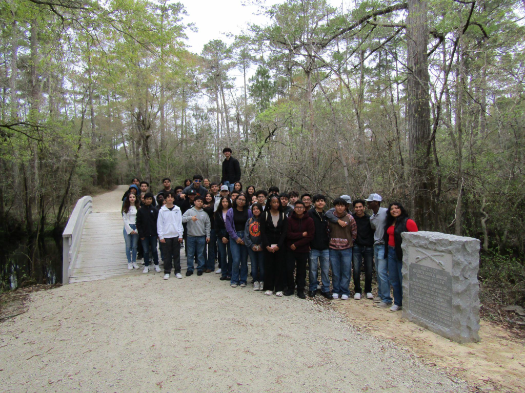 The 85TH JROTC Battalion visited Widow Moore's Bridge