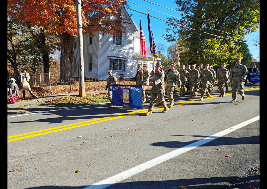 cadets march for parade