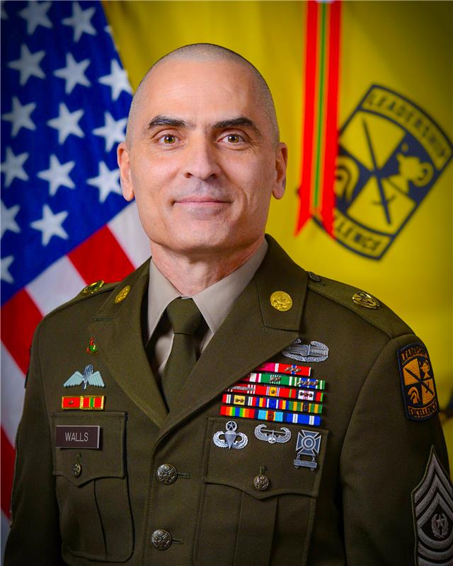 Command Sergeant Major Darrell E. Walls
