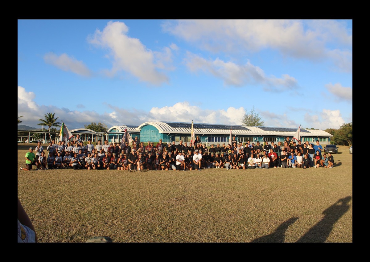 Credit: C/SFC Juris Cabarles Caption: “2025 JCLC 1st Day Brigade Formation group photo”