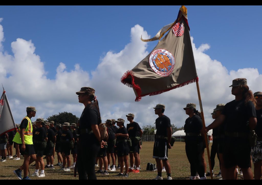 Credit: C/CPT Sofia Del Rosario Caption: “C/LTC Ysabella Palacios waiting for the JCLC obstacle course to begin.”