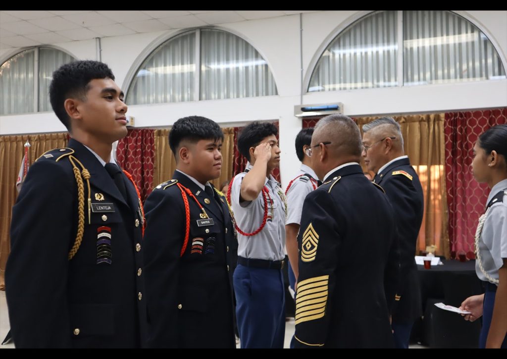 Awarding Ceremony: Marksmanship Team Medals