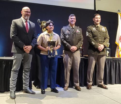 Marine JROTC Academic Team 2nd Place Okkodo HS