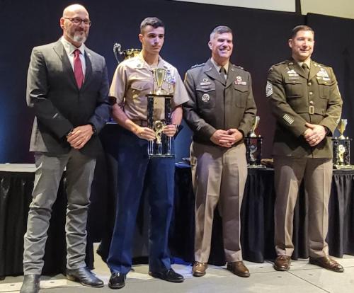 Marine JROTC Academic Team 1st Place Marine Military Academy