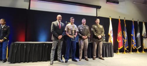 Marine JROTC Academic Team Captains