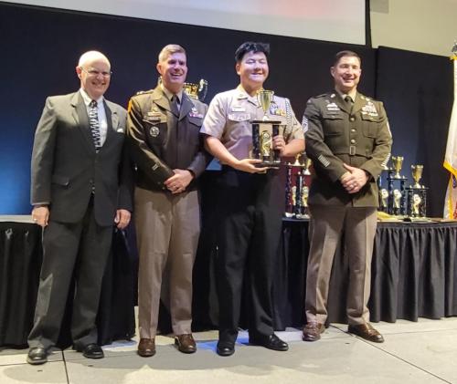 Navy JROTC 3rd Place Team Liberty HS