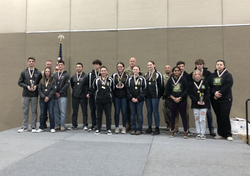 Army JROTC Top 3 teams in Sporter