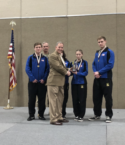 Fountain Fort Carson High School 3rd Place Finish in Team Precision